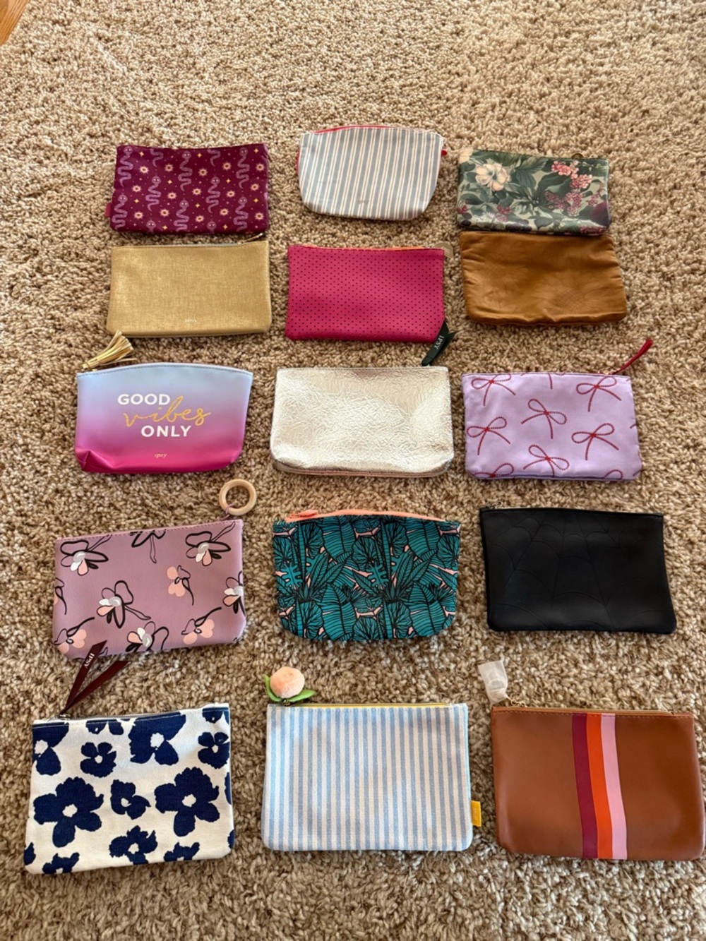 NEW! 15 Ipsy zip pouches !